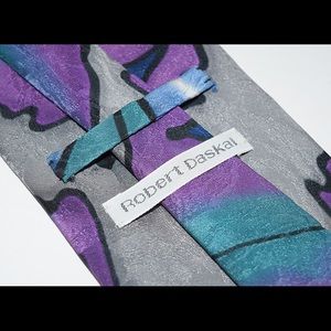 Robert Daskai Vintage Abstract Tie